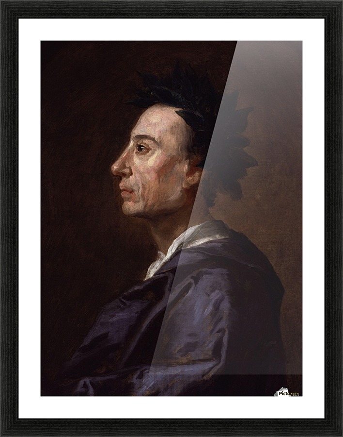 Alexander Pope Picture Frame print