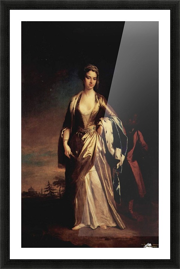 Lady Mary Wortley Montagu Picture Frame print