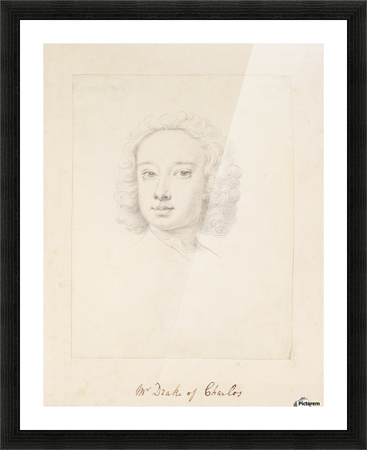 Mr Drake of Shardeloes Picture Frame print