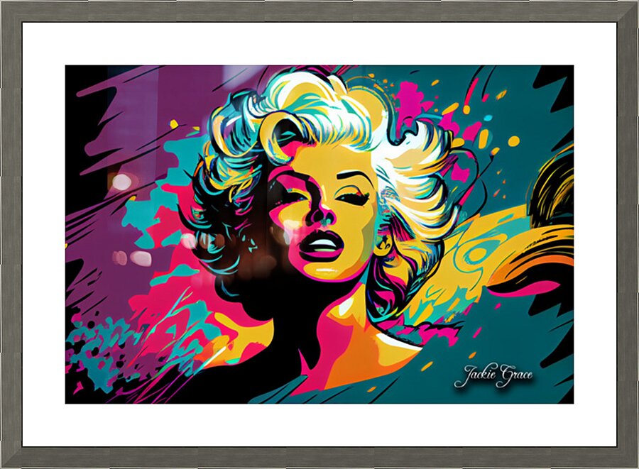 Marylynn PopArt Picture Frame print