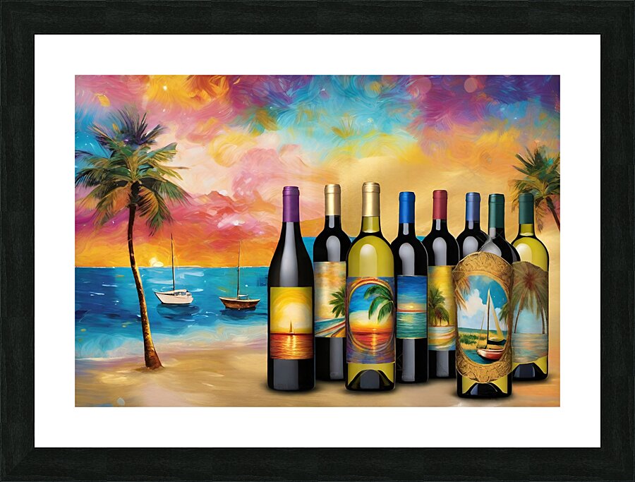 Tough Life On Naples Beach Picture Frame print