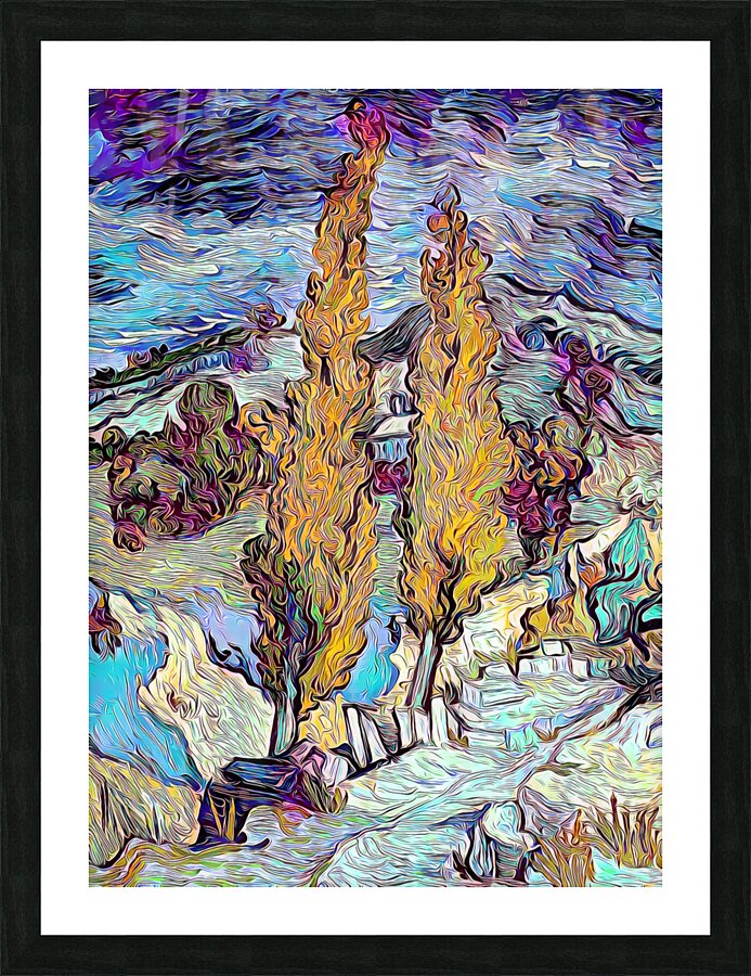 van gogh dig oil Picture Frame Printing