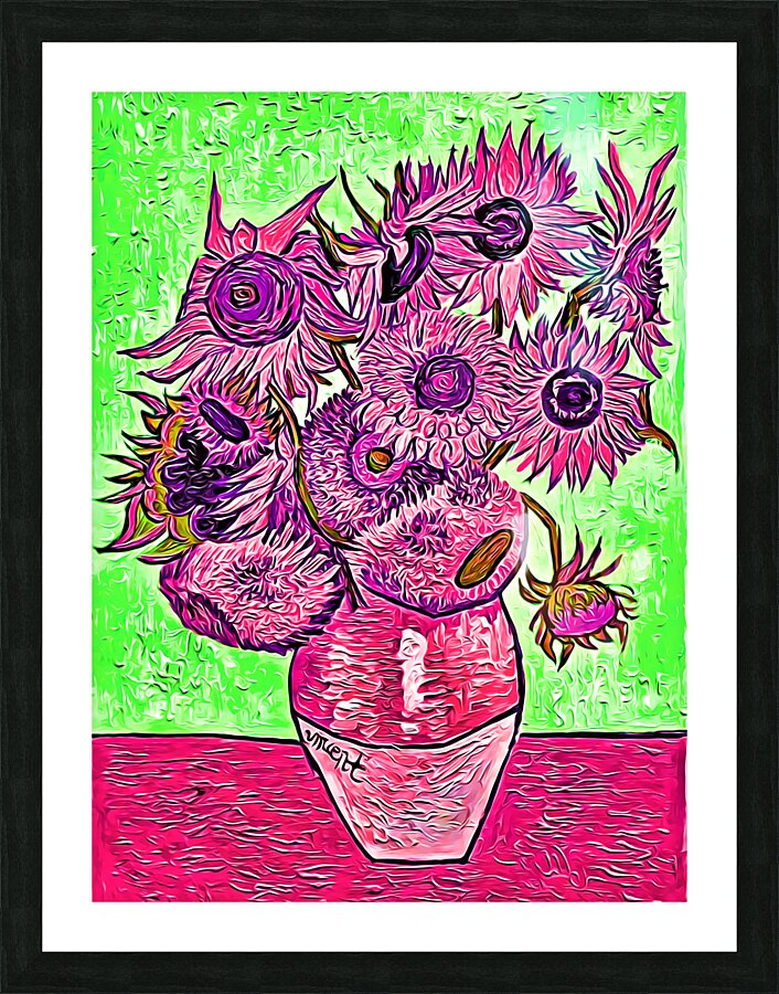 Van Gogh flowers4 Picture Frame print