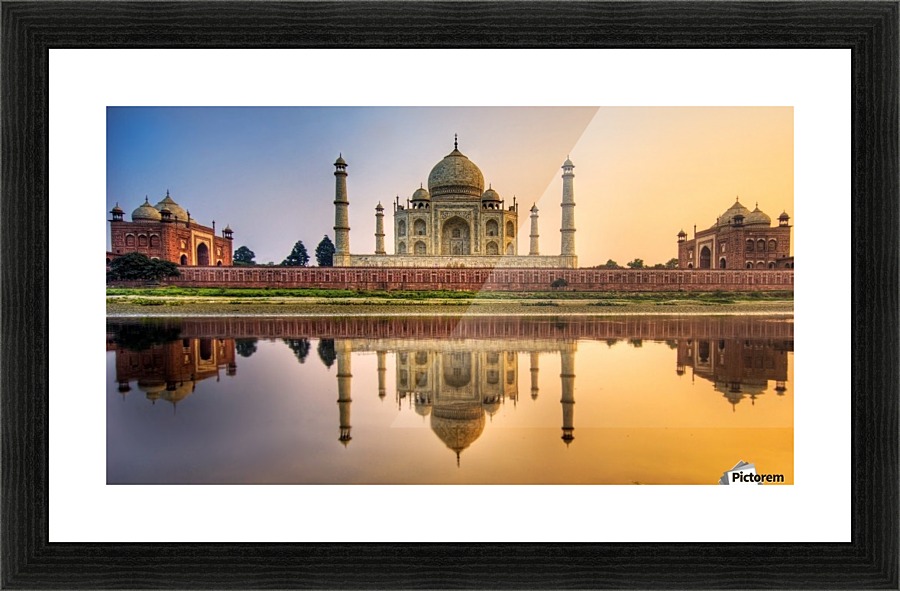 Visit India Picture Frame print