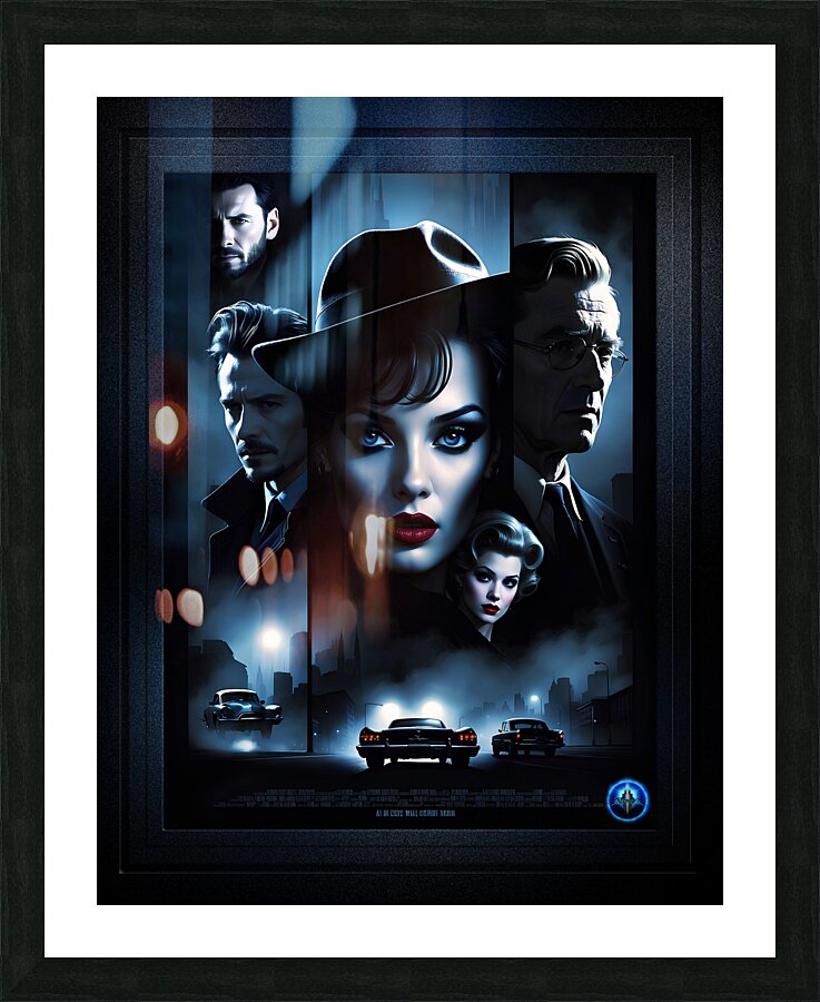 アート・デザイン・音楽 FILM NOIR PORTRAITS noir_figure_by_liminalmessiah_