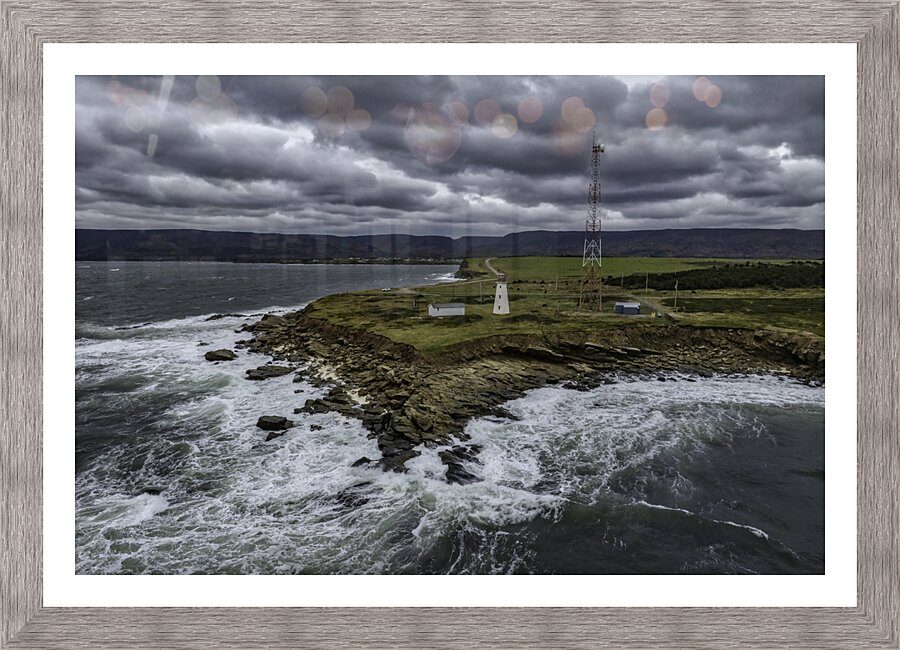 Enragee_Pointe_Drama Picture Frame print