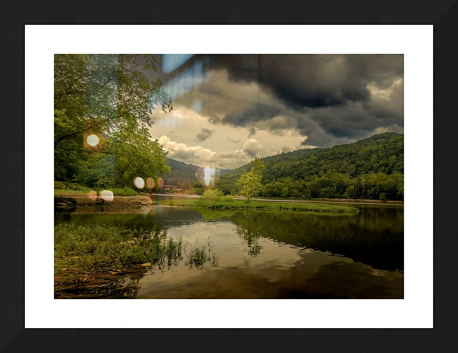 West Virginia New River Hawks Nest Park  Picture Frame print