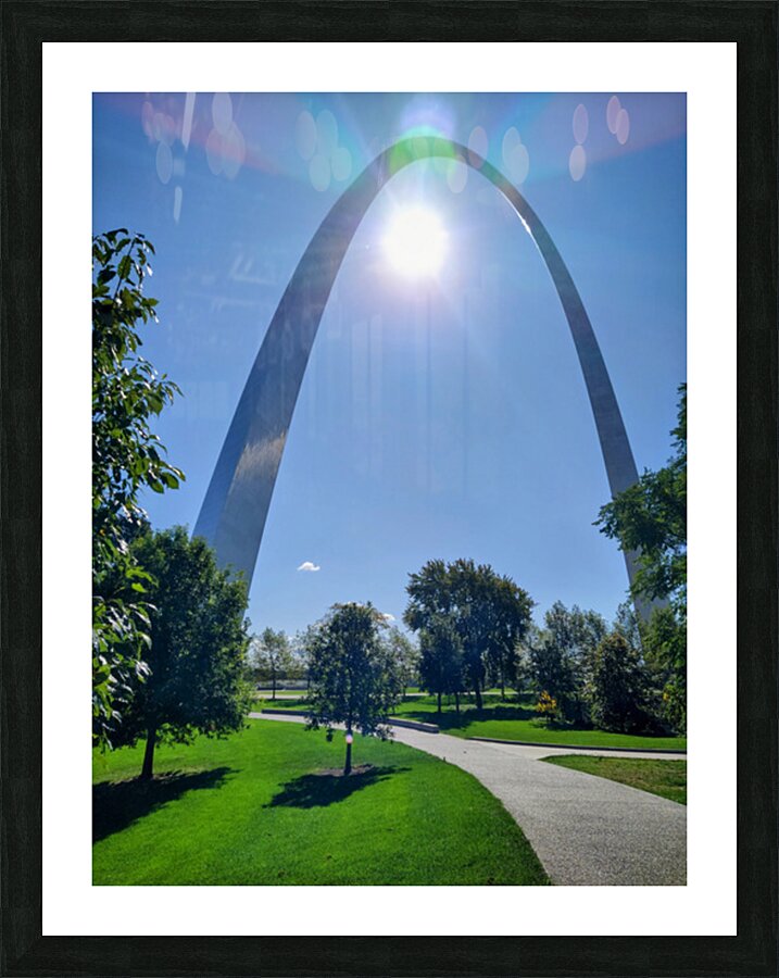 Luminary Curve Picture Frame print