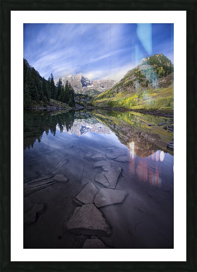 20170927 KW LN Maroon Bells 16x24print Picture Frame print