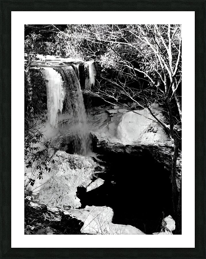 Cucumber Falls  Framed Print Print