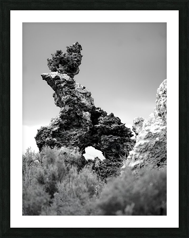 Tufa Column  Framed Print Print