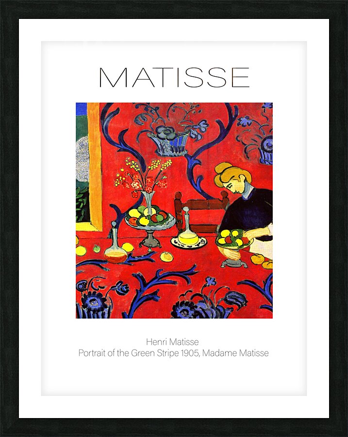 7496 henri matisse Portrait of the Green Stripe 1 by artvi