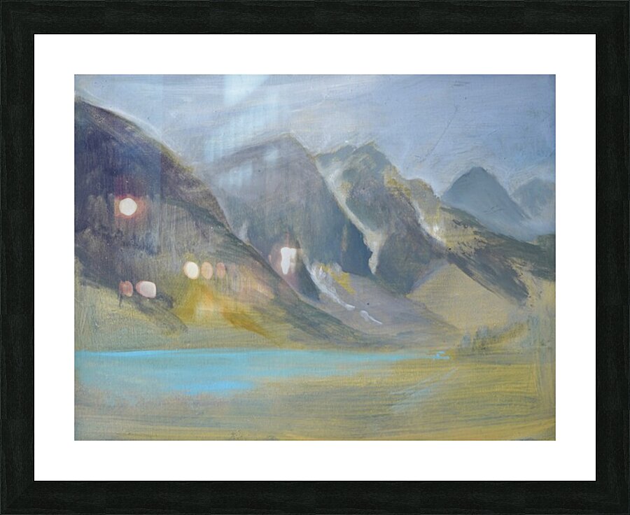 Lake Ohara British Columbia Picture Frame print