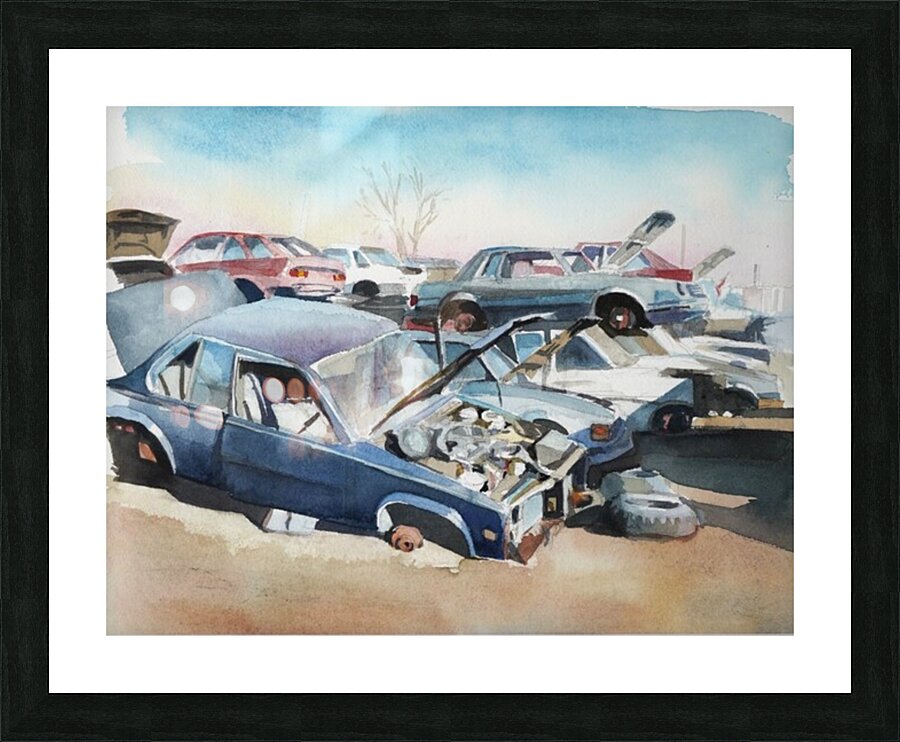 Built to Rust 1 Picture Frame print