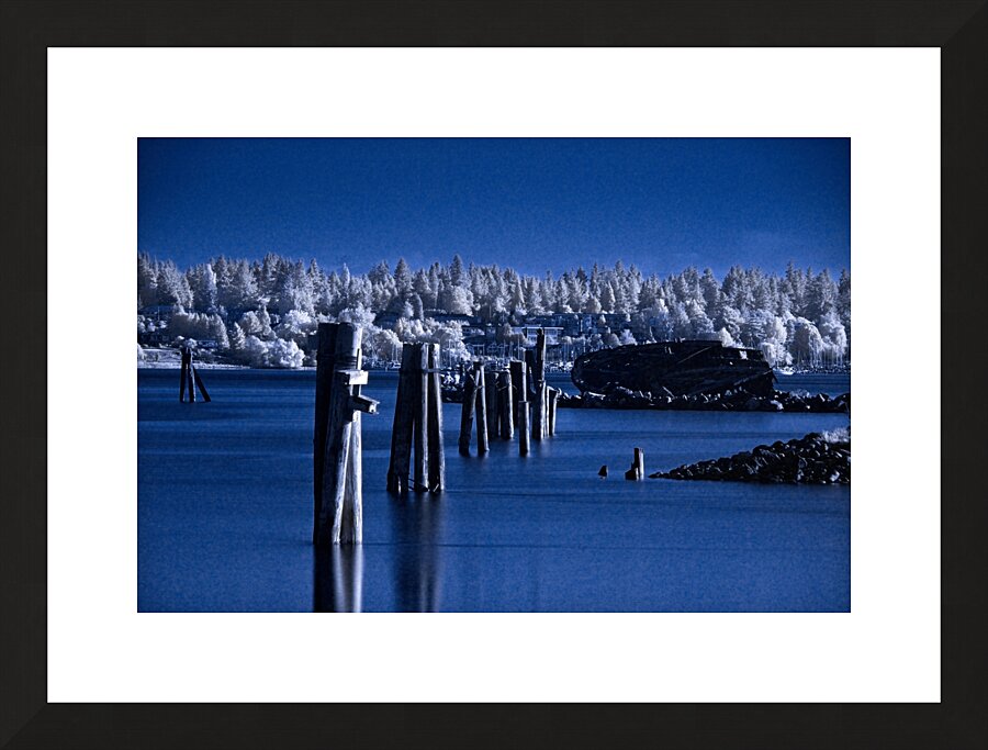 Royston Wrecks IR 3 Picture Frame print