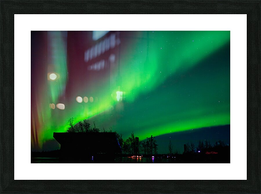 Friday night lights Picture Frame print