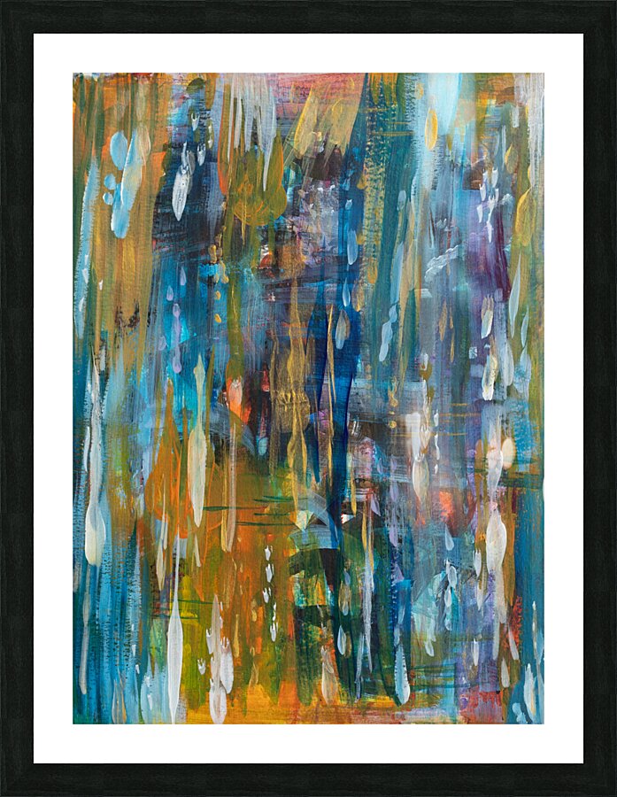 City Lights Picture Frame print