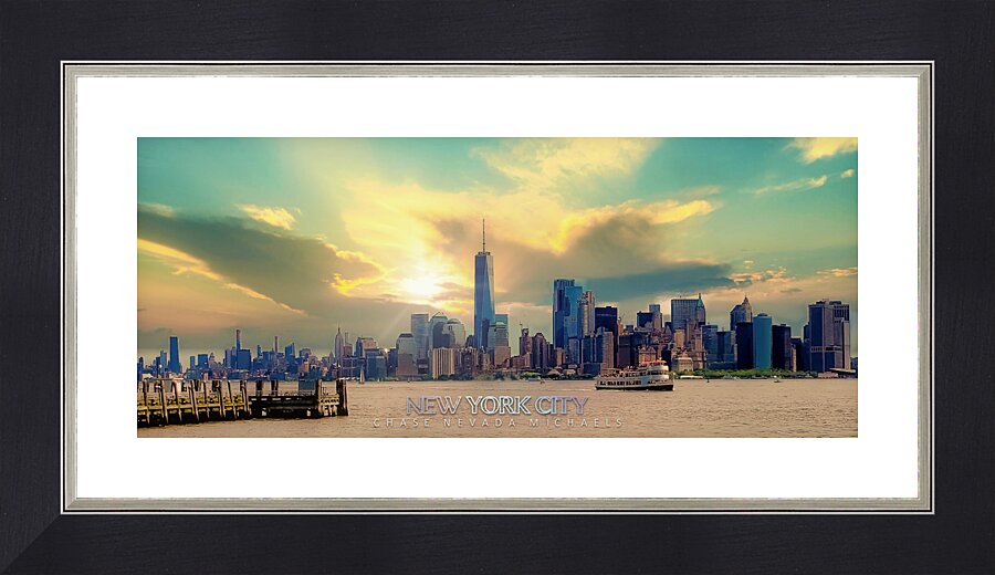 NYC3 Picture Frame print