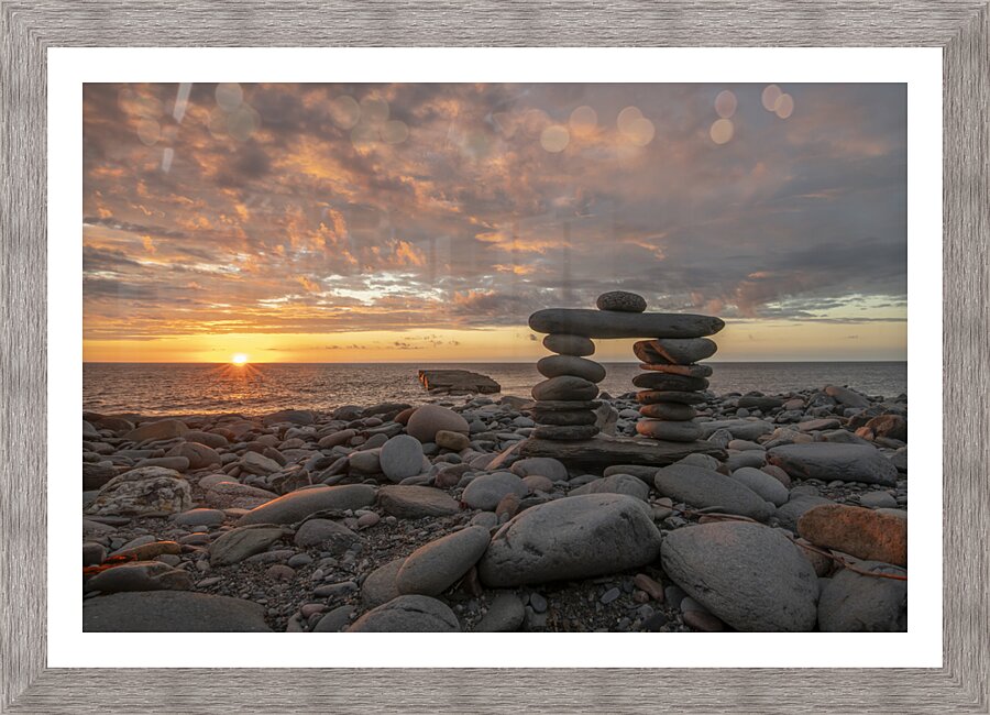 La_Bloc_Sunset  Framed Print Print