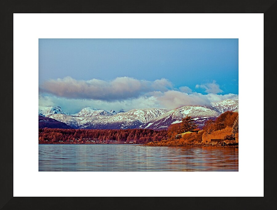 Comox Harbour 1 Picture Frame print