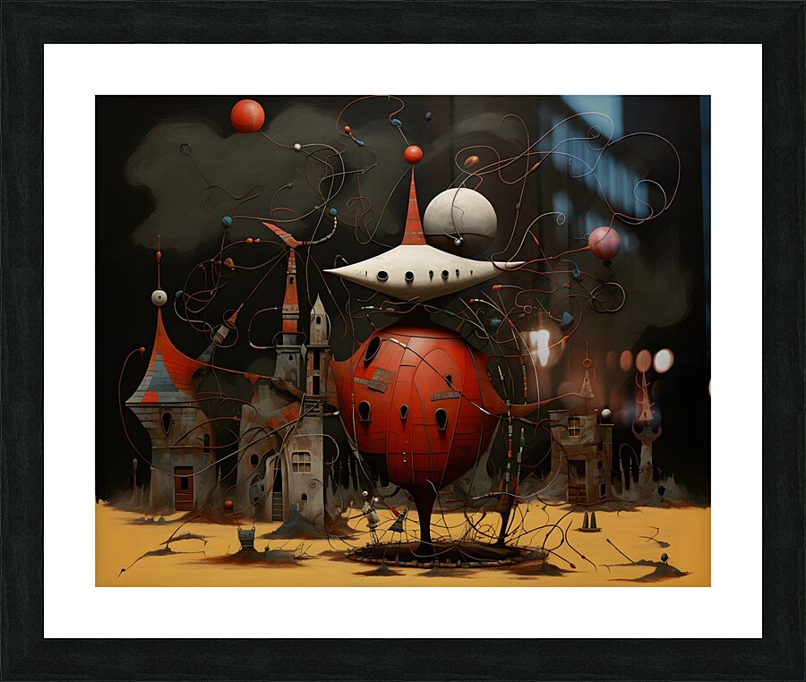 fantasy and colors 6 Picture Frame print