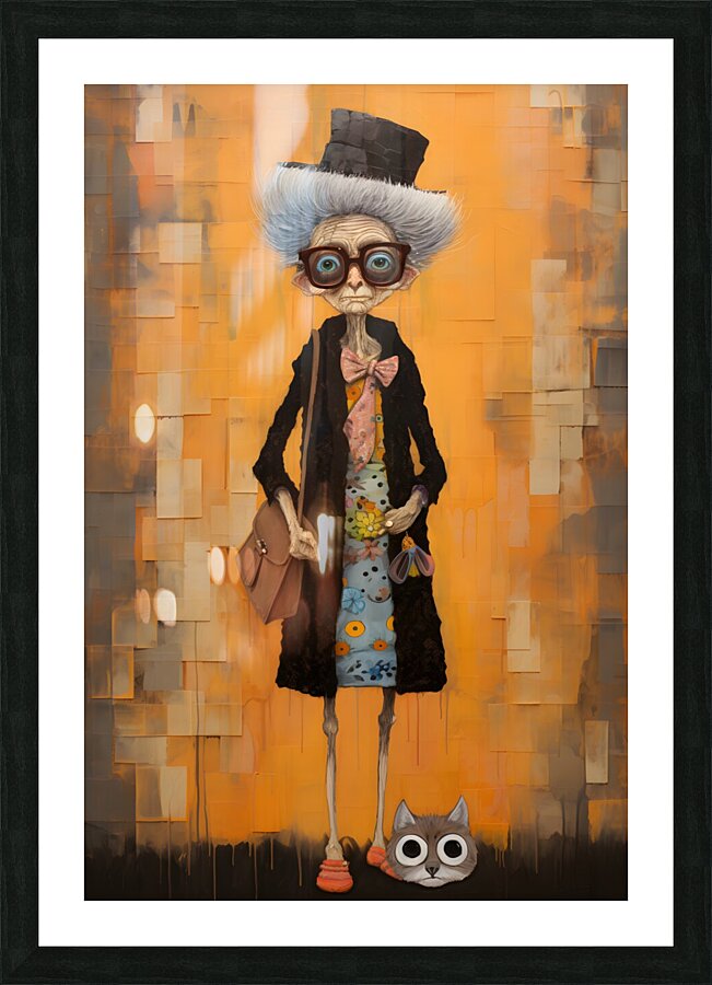 sassy 42 Picture Frame print