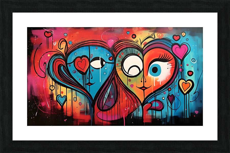 creatures 12 Picture Frame print