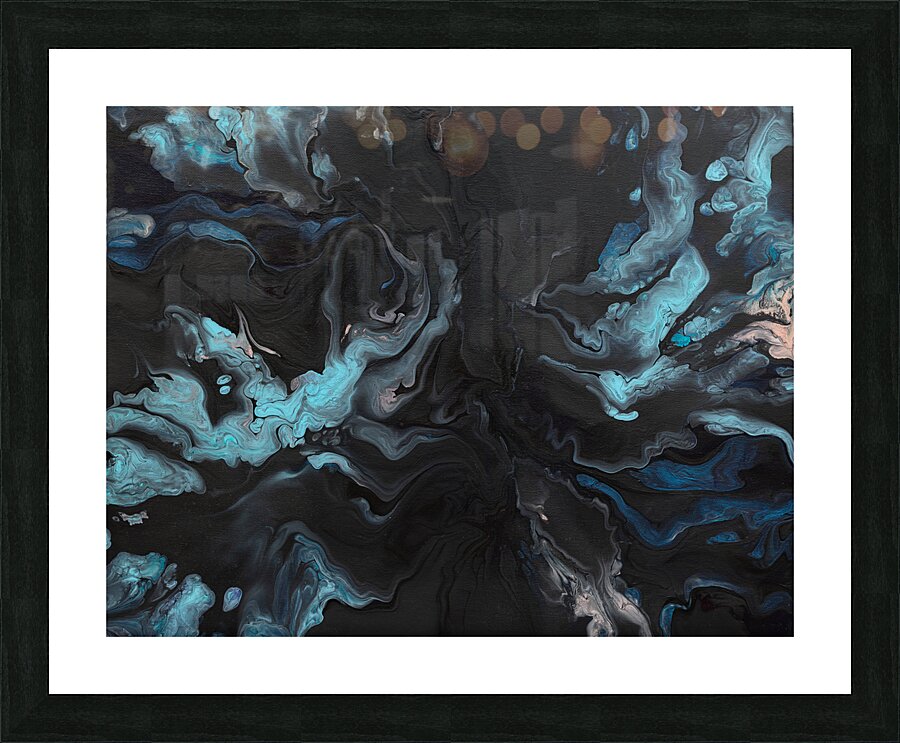 Head Above Water Picture Frame print