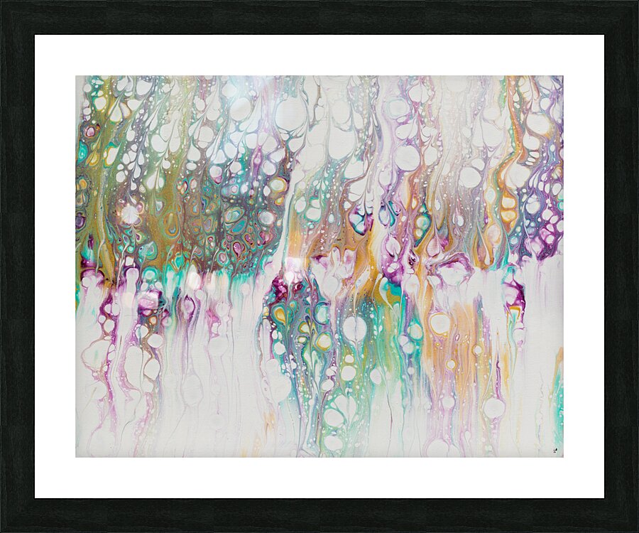 Dancing Jellyfish Picture Frame print