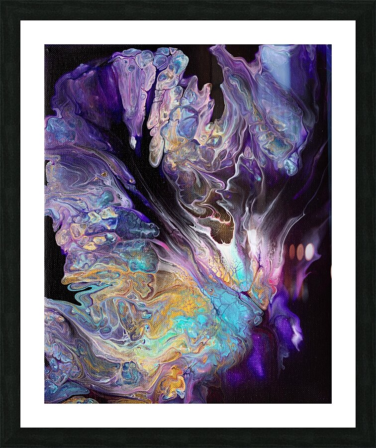 Iris Picture Frame print