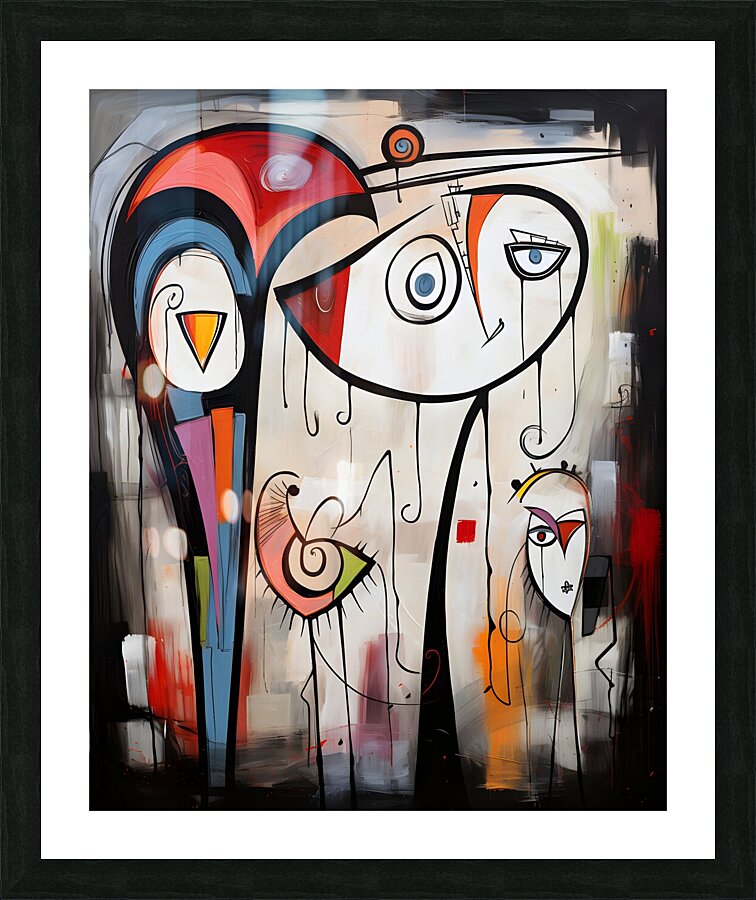 creatures 25 Picture Frame print