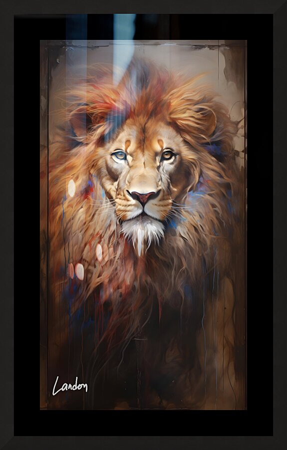 You Lion 1 Picture Frame print