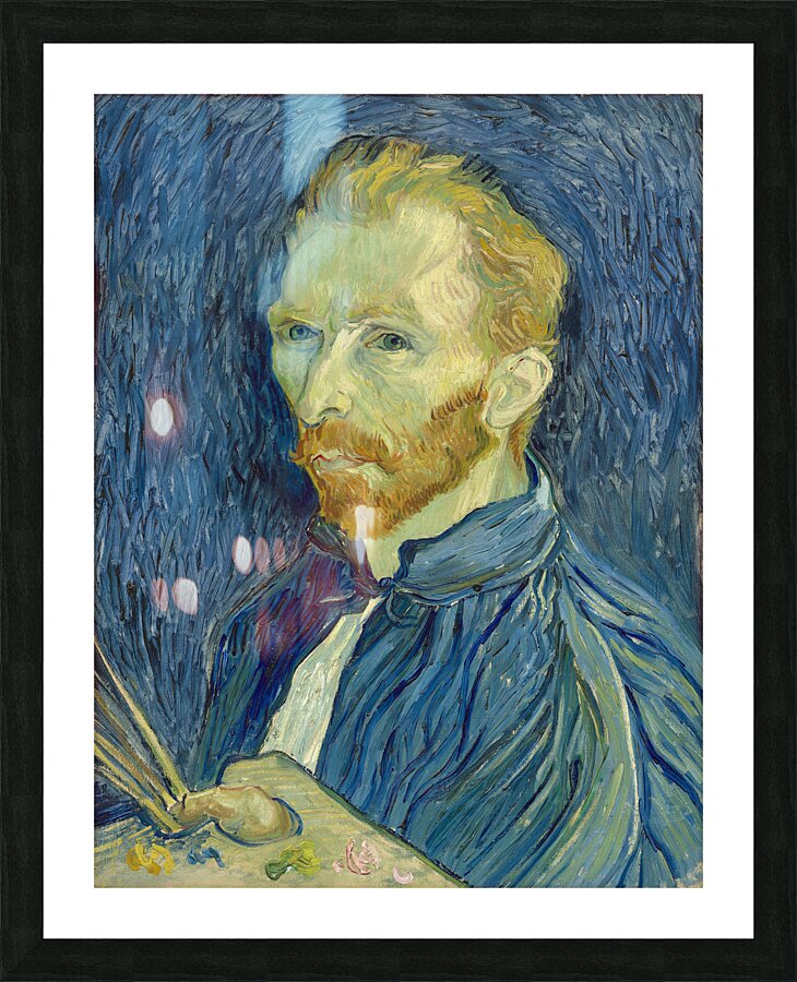 Vincent van Gogh Self Portrait 1889 Picture Frame print
