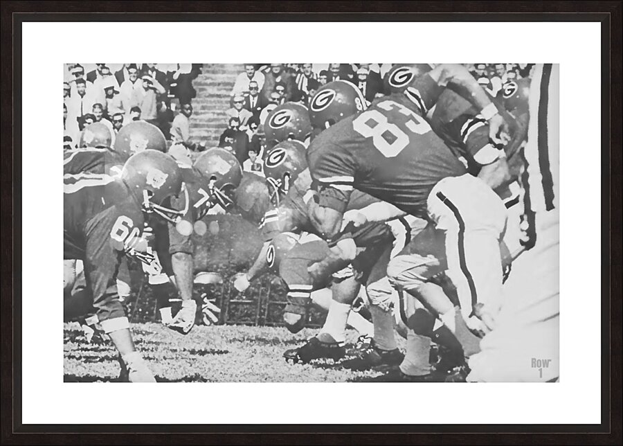 1960s Georgia Football Action Picture Frame print