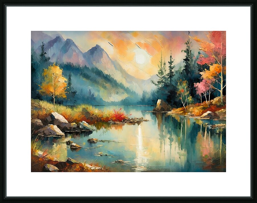 Best Time of Day Picture Frame print