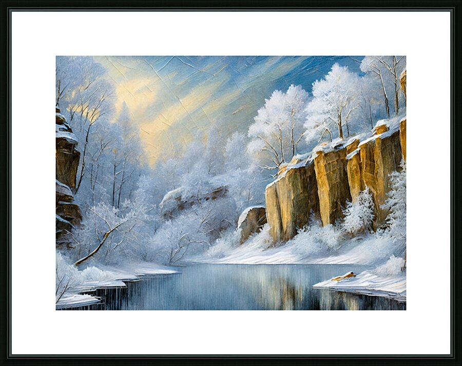 Dead Of Winter Picture Frame print