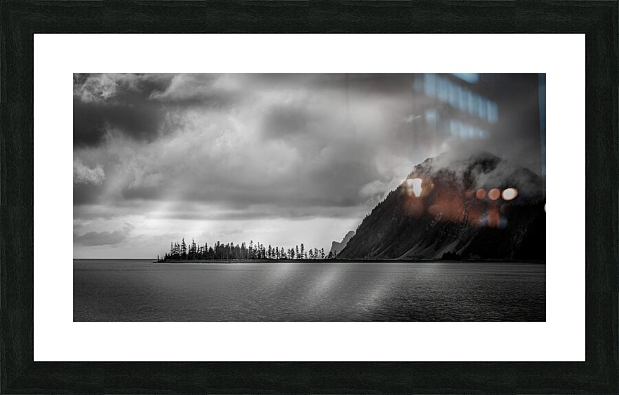 Island Mystery Picture Frame print
