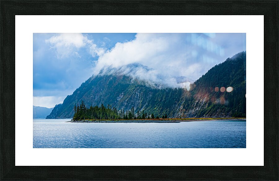 Fox Island Picture Frame print