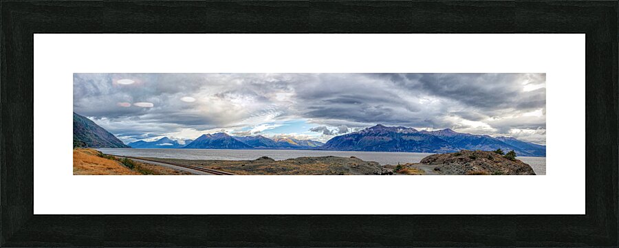 Beluga Point  Framed Print Print