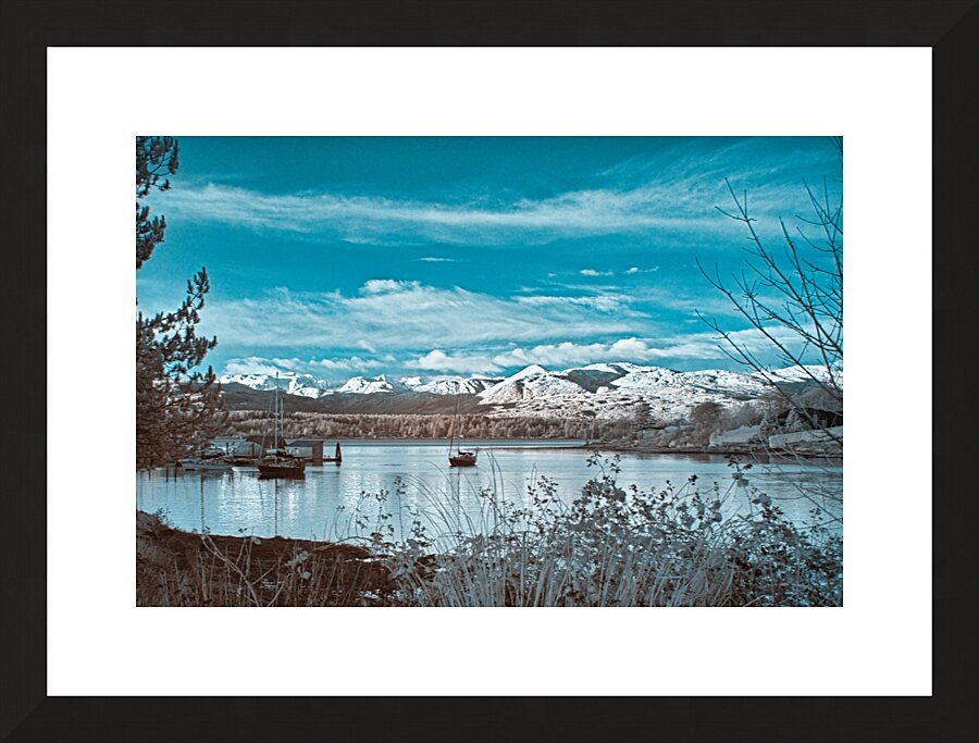 Comox Harbour Sunrise Impression et Cadre photo