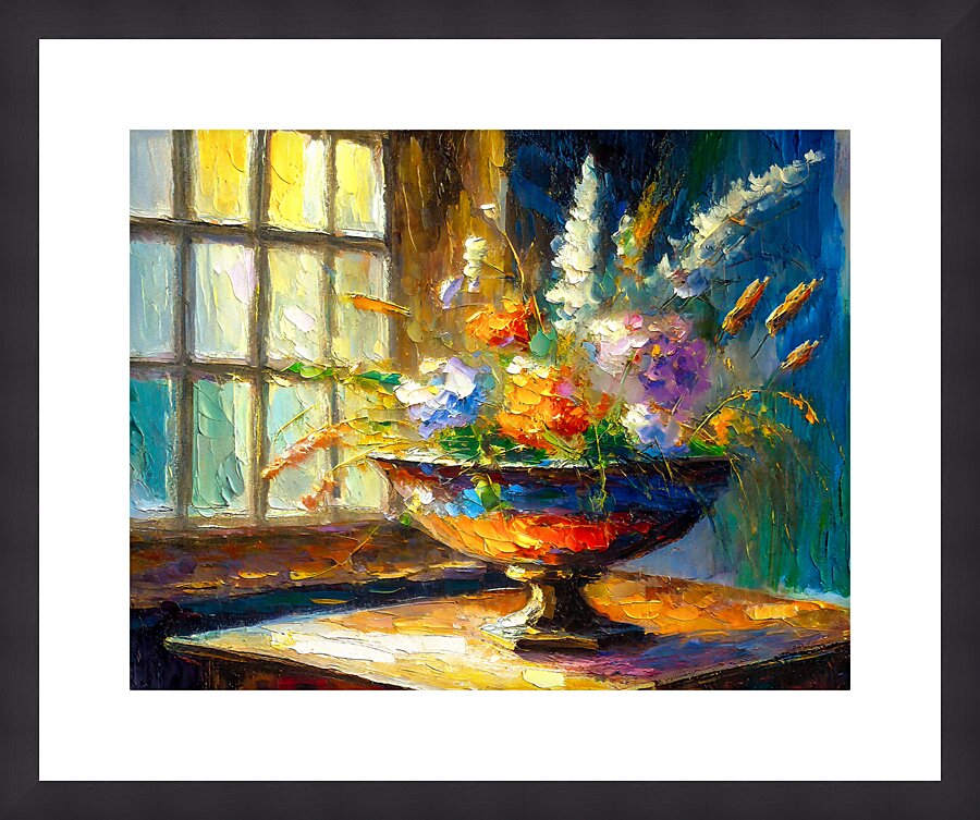 A Welcome for Friends Picture Frame print