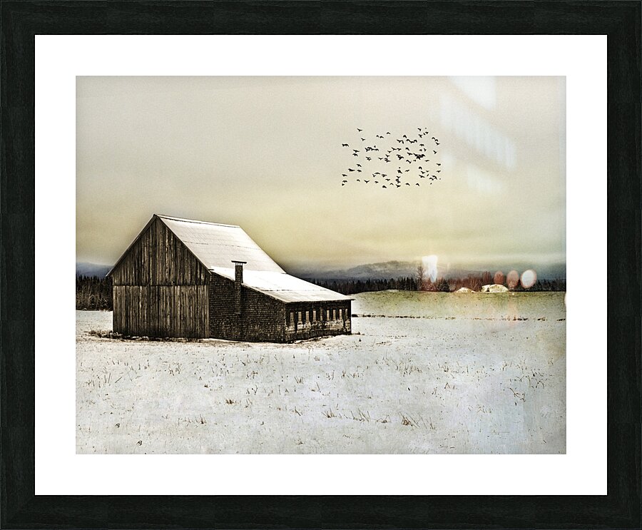 Au pied du Mont Impression et Cadre photo