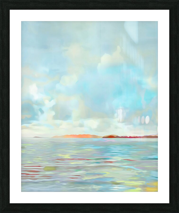 At Sea - Left Picture Frame print