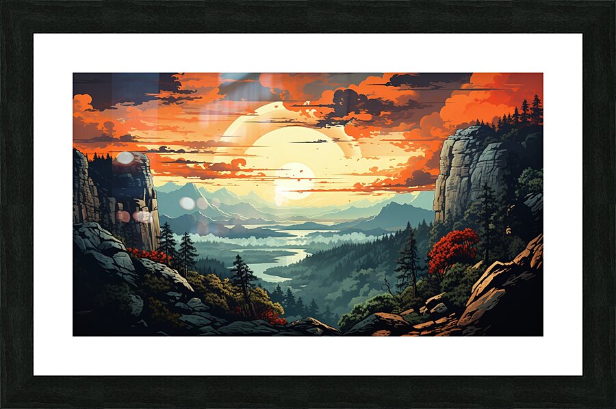 AI 15 Picture Frame print