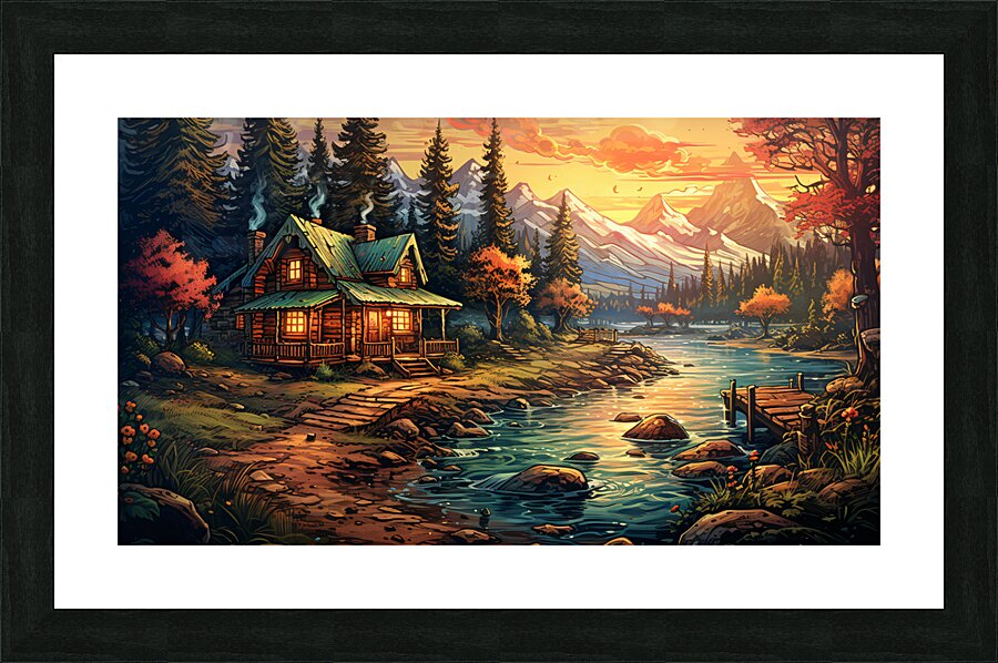 AI 17 Picture Frame print