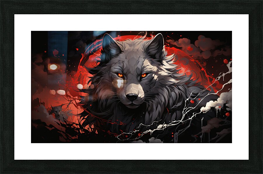 AI 20 Picture Frame print