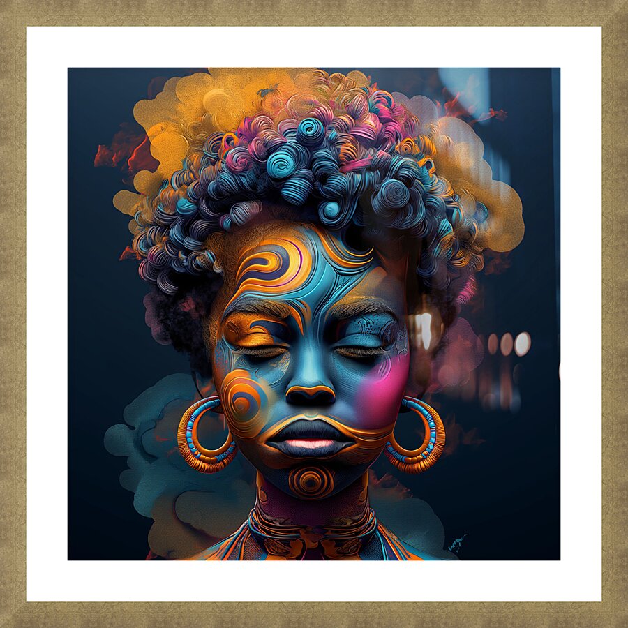 blackdigitalart Picture Frame print