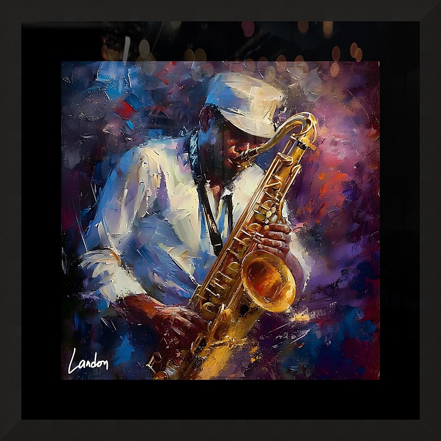 Soulful Man 3 Picture Frame print