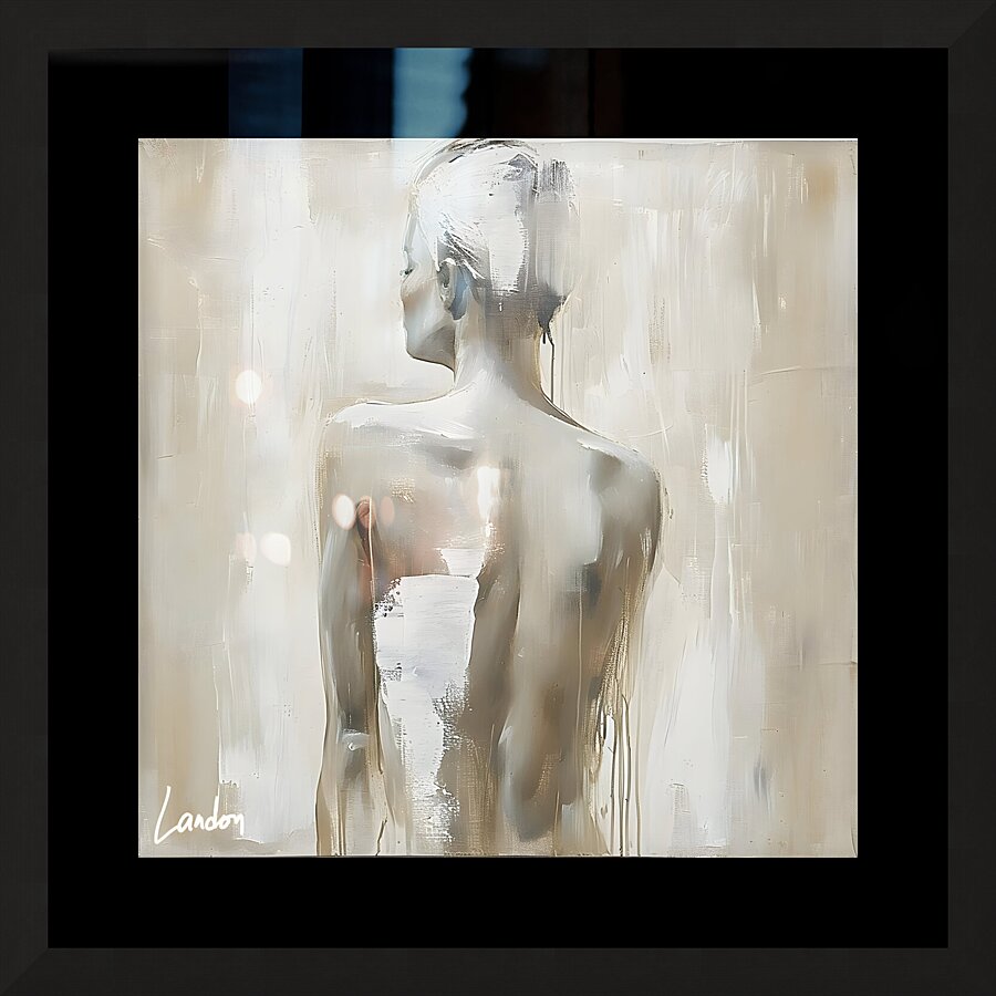 Silhouette 3 Picture Frame print