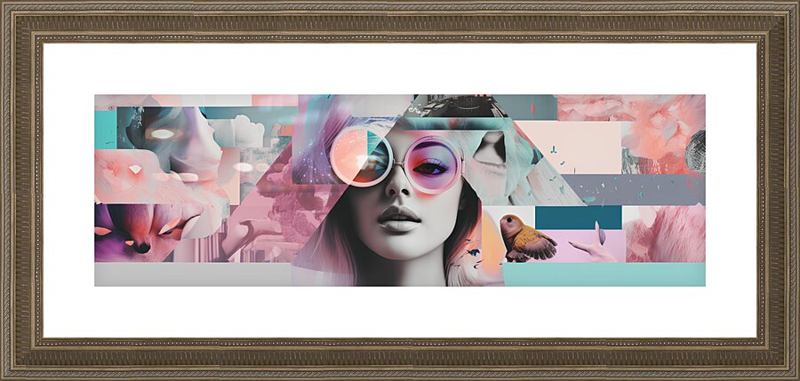 Seraph Art 35 Picture Frame print